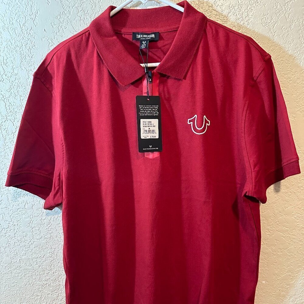 New With Tags True Religion Men's Athletic Polo